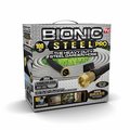Bionic Steel 0.62 in. Dia. x 100 ft. Pro Heavy-Duty Stainless Steel Garden Hose, Silver 6028360